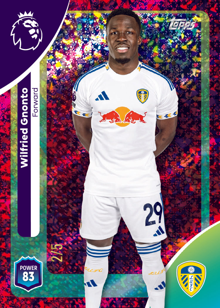 Topps Premier League 2026 - Edición Debut - Mega Tin Parallel Bundle