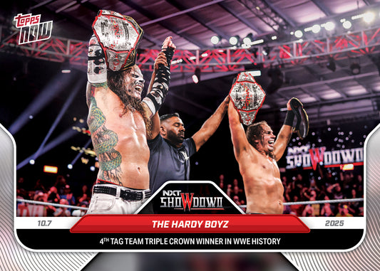 The Hardy Boyz - 2025 WWE Topps NOW® - Card 102