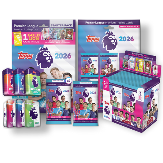 Topps Premier League 2026 - Edición Debut - Jumbo Bundle